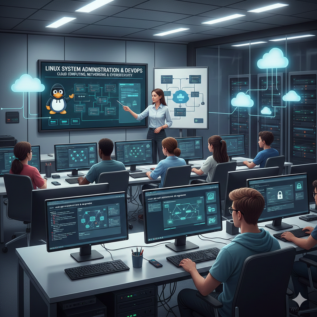 classroom linux course mohali