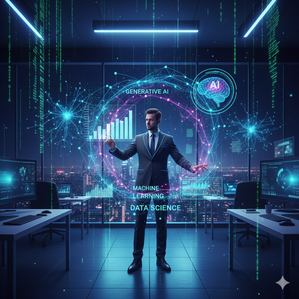 (generative ai integration with ml, ai + data science, generative ai in business) - TechCadd Blog