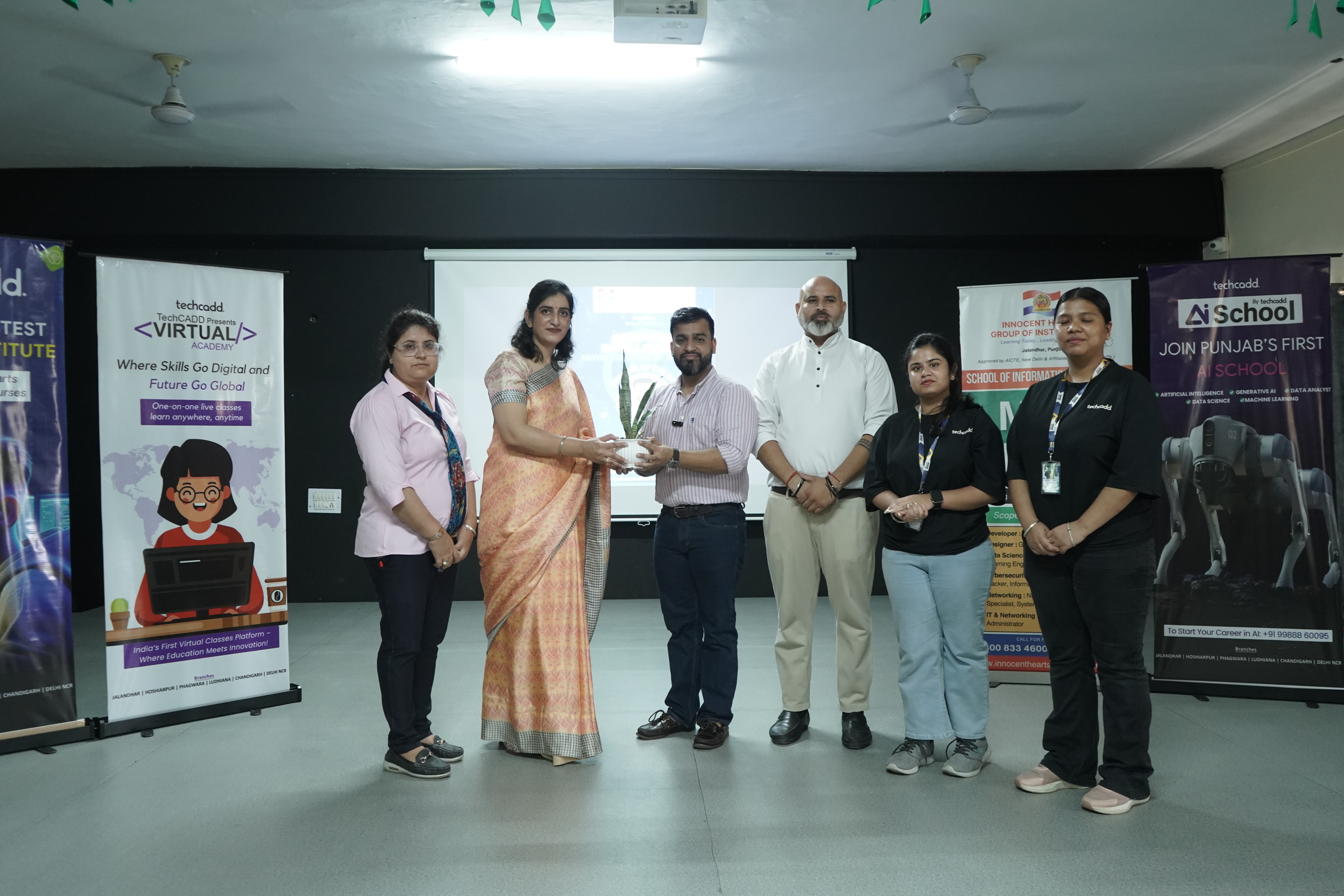 TechCadd Mohali Partners with Innocent Hearts College of Education, Jalandhar for Tech Seminars & Workshops