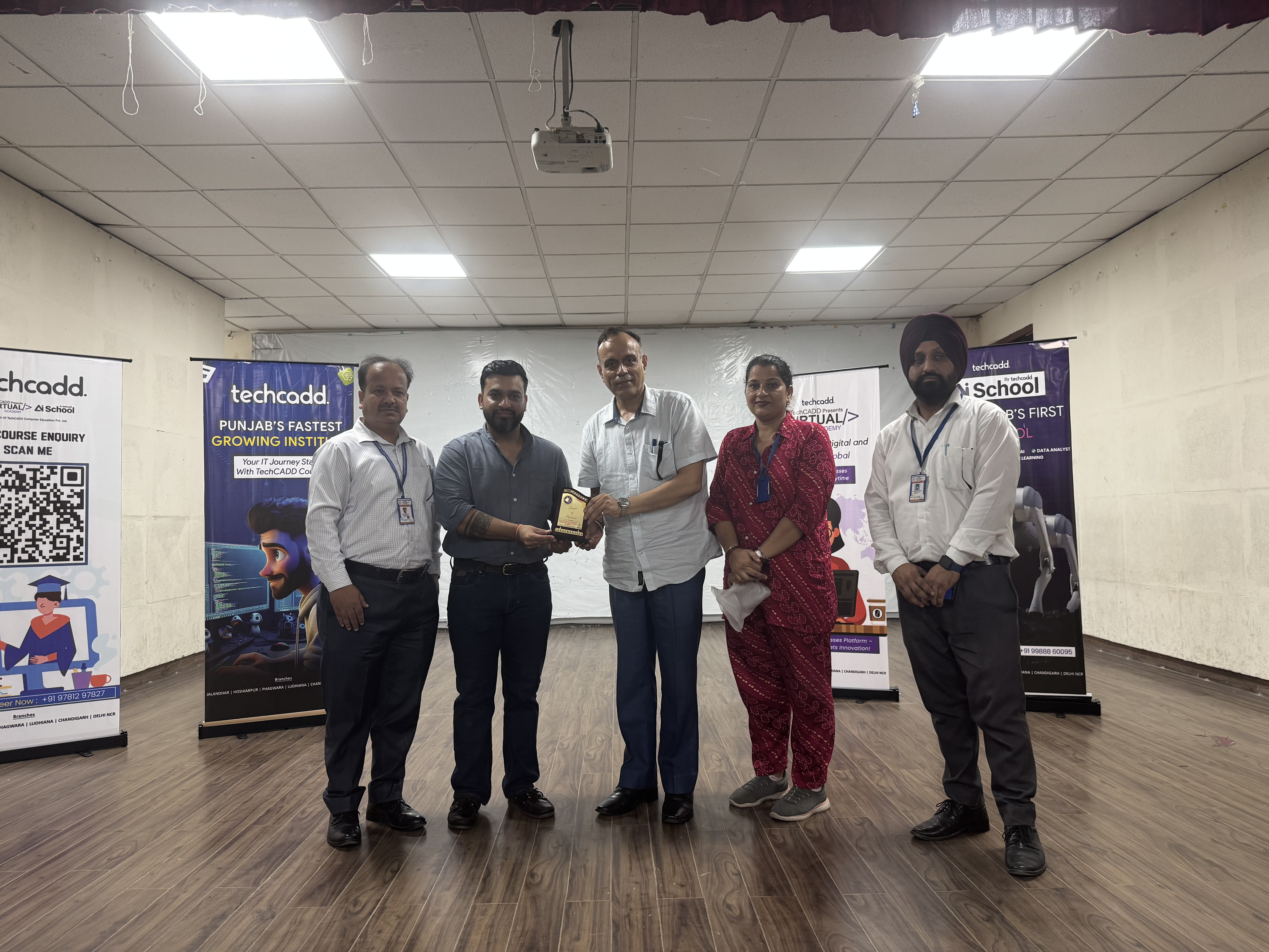 TechCadd Mohali Conducts Technology Seminars at Apeejay College, Jalandhar