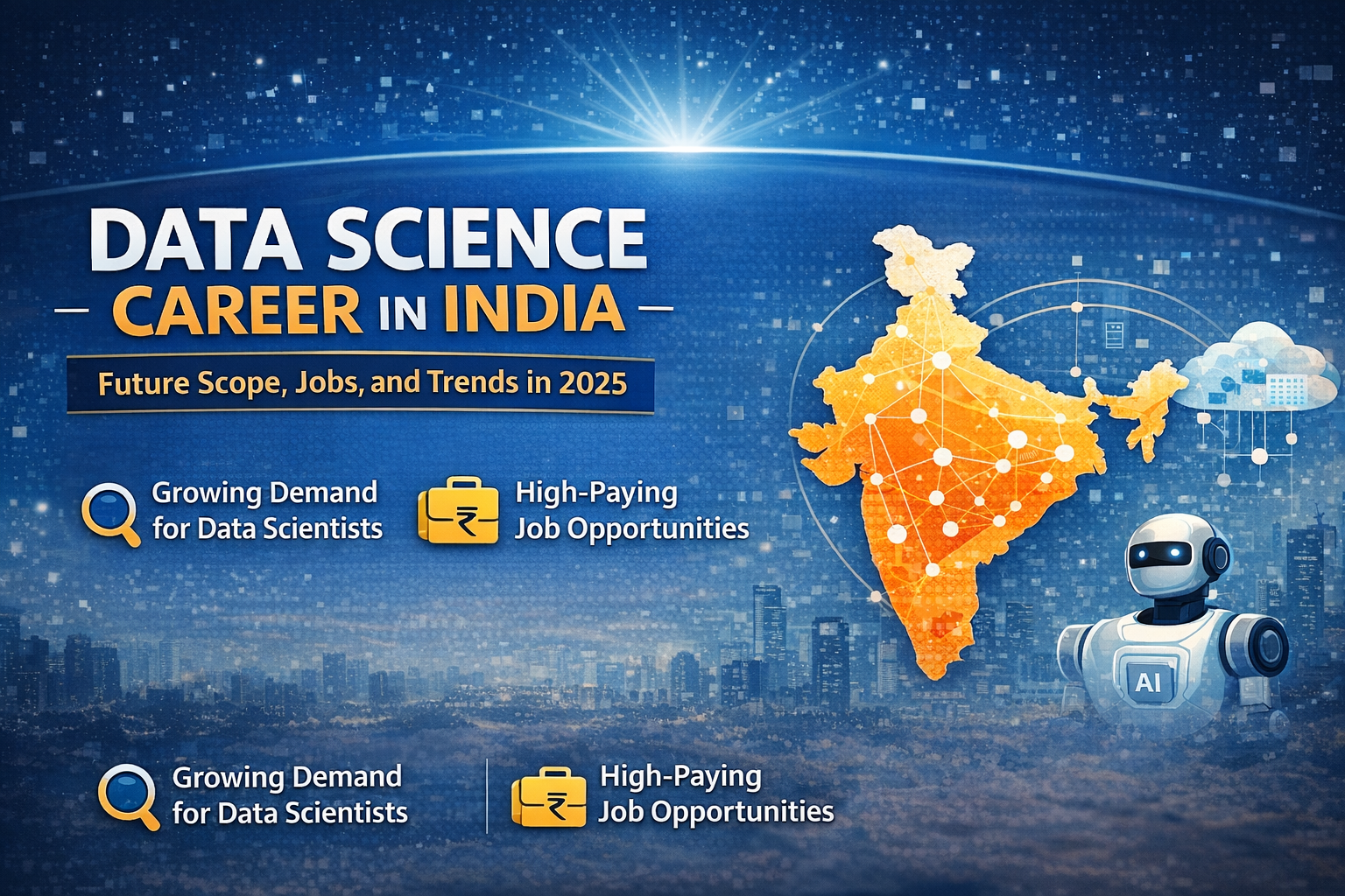 Data Science Career in India: Future Scope, Jobs, and Trends in 2025