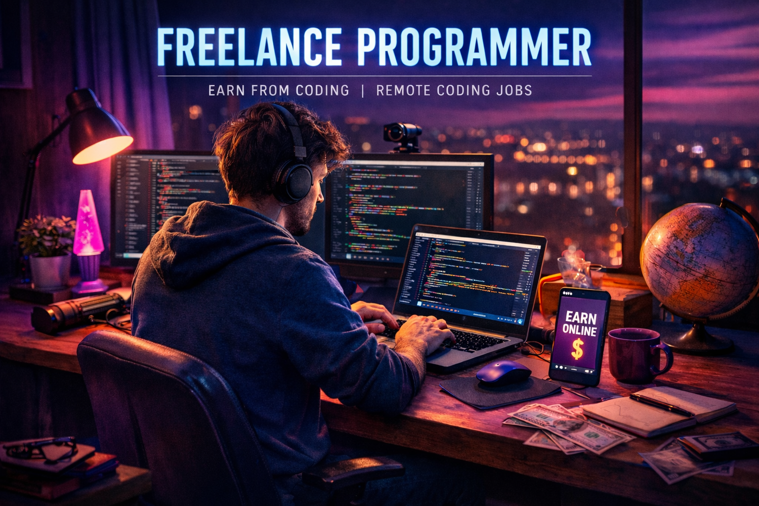 Freelance Programmer: How to Earn from Coding with Remote Jobs