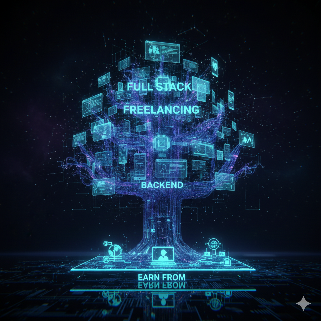 full stack freelancing, freelance full stack developer, earn from full stack