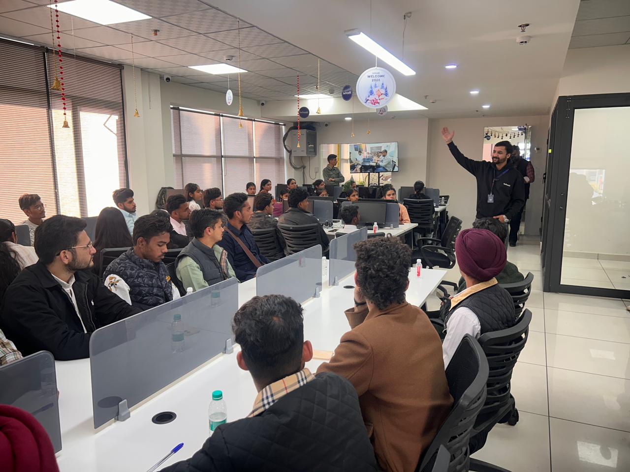 Industrial Visit by Guru Nanak College Mansa at techcadd  Mohali – Best IT Courses & Training Hub