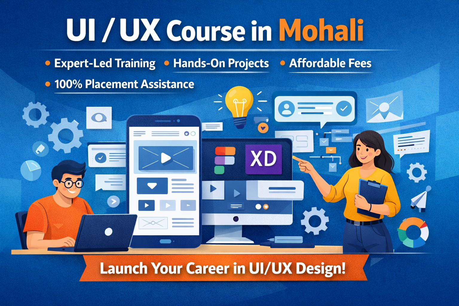 UI/UX Course in Mohali: Fees, Duration & Placement Details