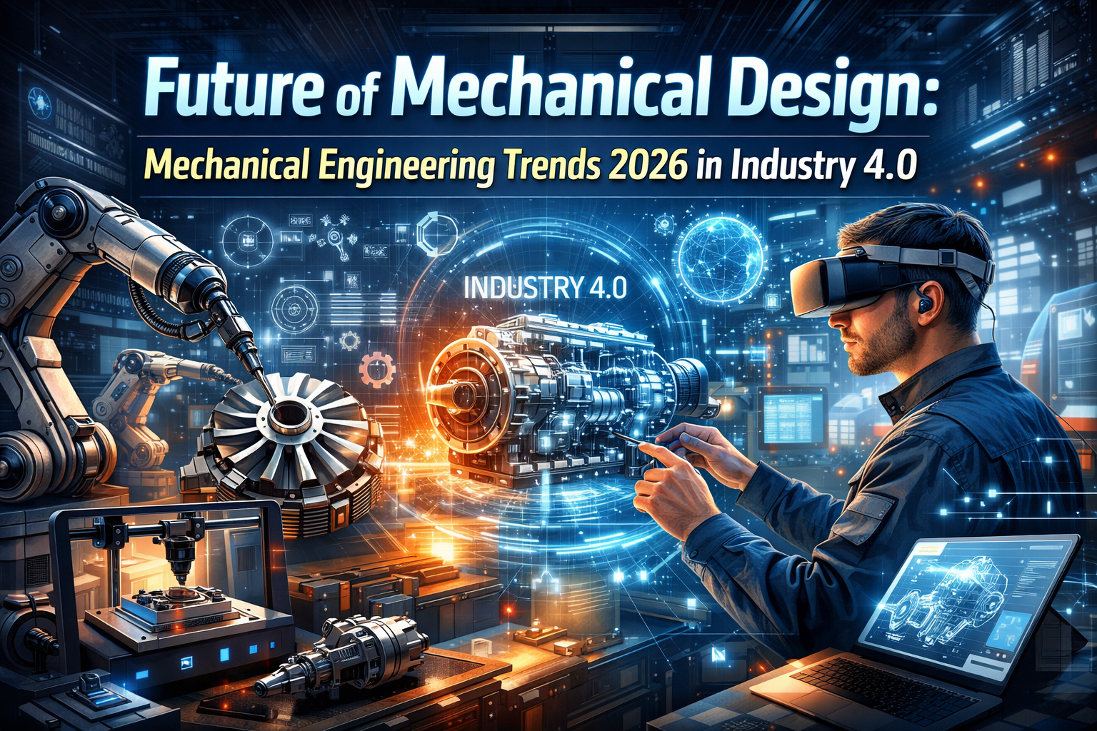 Future of Mechanical Design: Mechanical Engineering Trends 2026 in Industry 4.0
