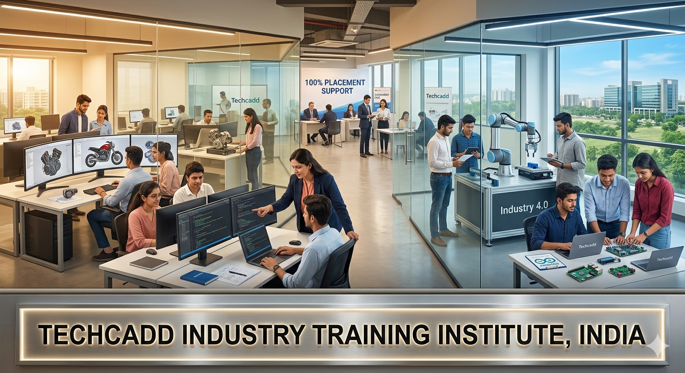 Techcadd industry training institute India