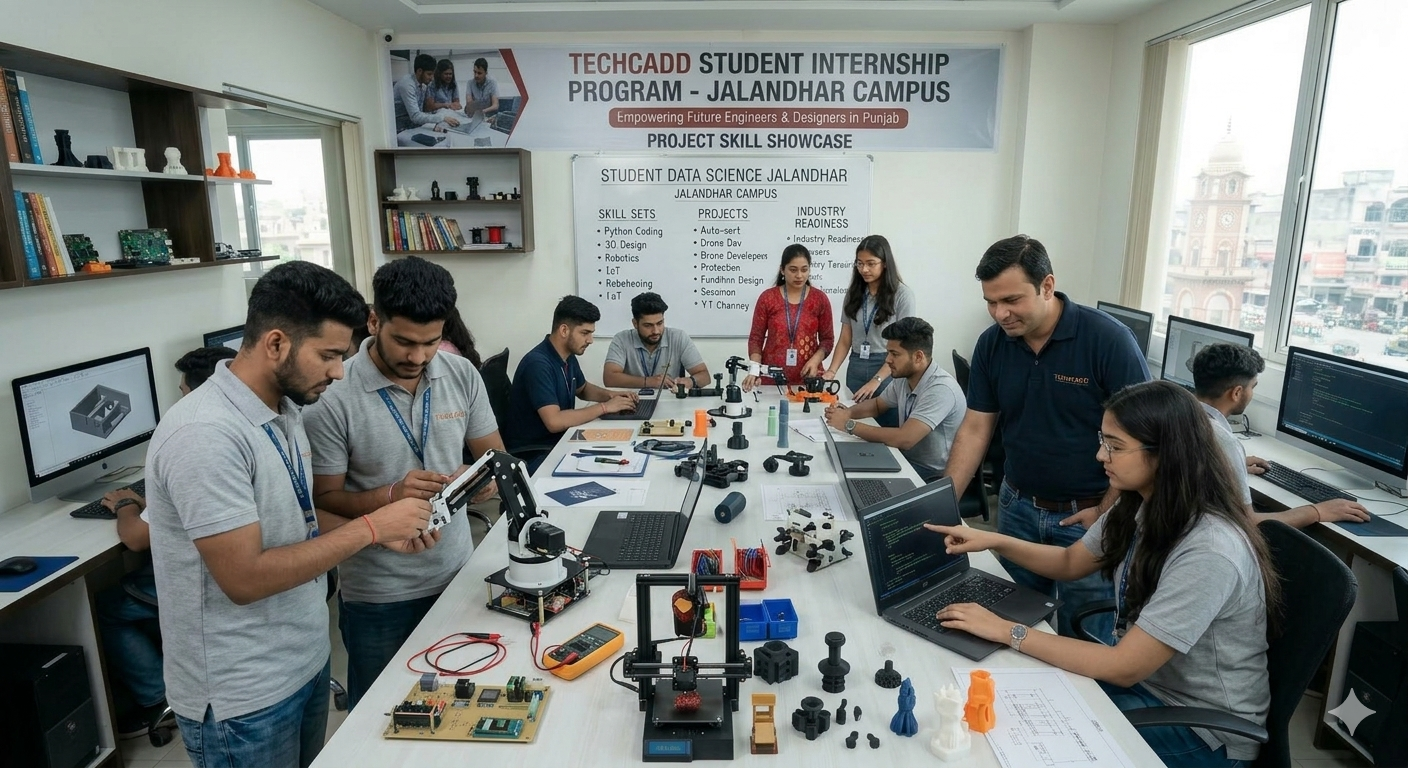 Techcadd students sharing their success stories in Jalandhar after completing IT training and building careers in technology fields