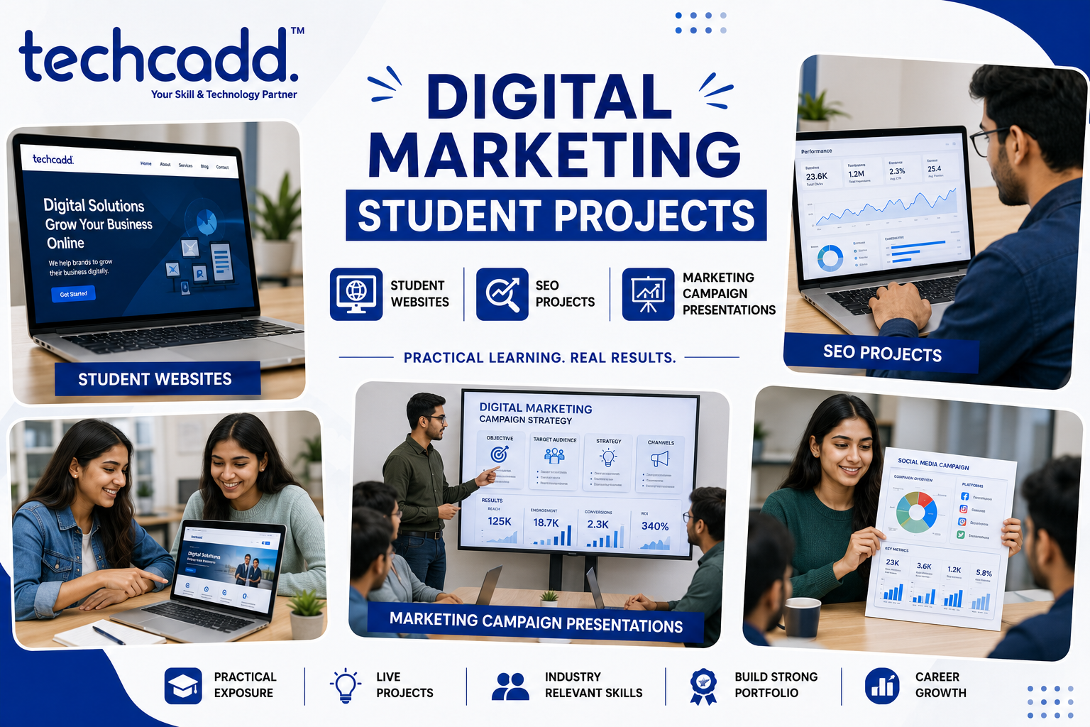 Digital Marketing Student Projects