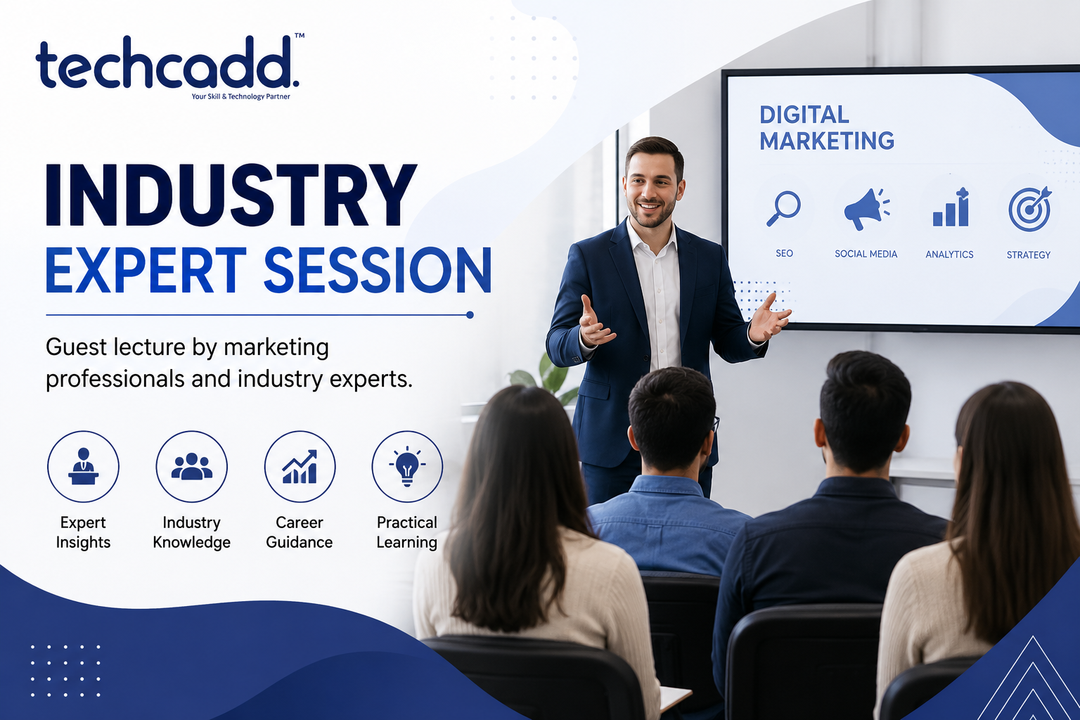 Industry Expert Session – Learn from Marketing Professionals at Techcadd Mohali
