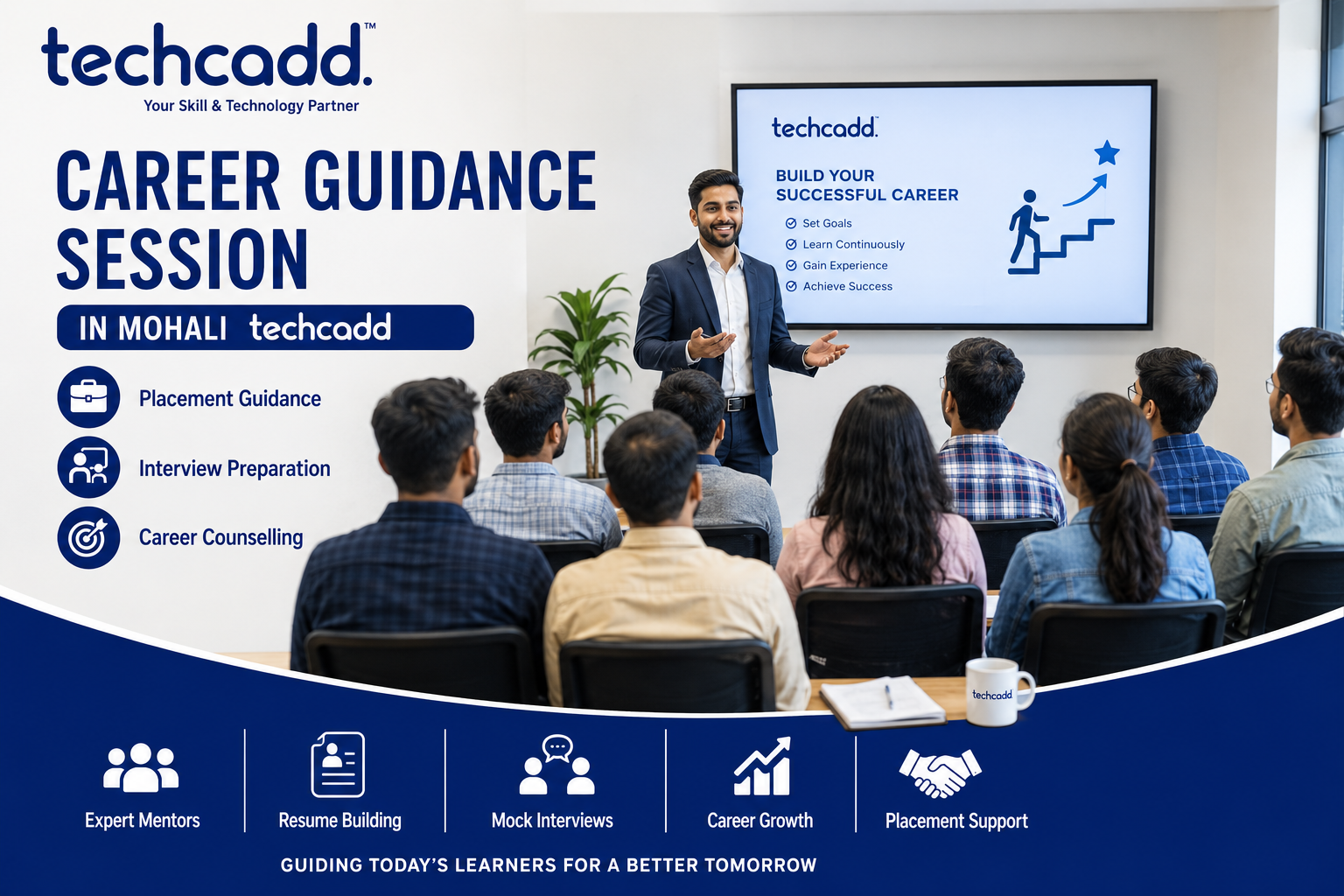 Career Guidance Session in Mohali | Techcadd Placement & Interview Preparation