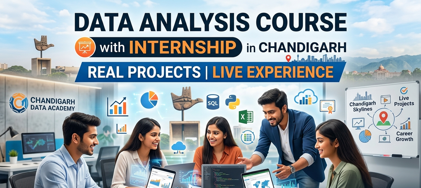 Data Analysis Course with Internship in Chandigarh — Real Projects