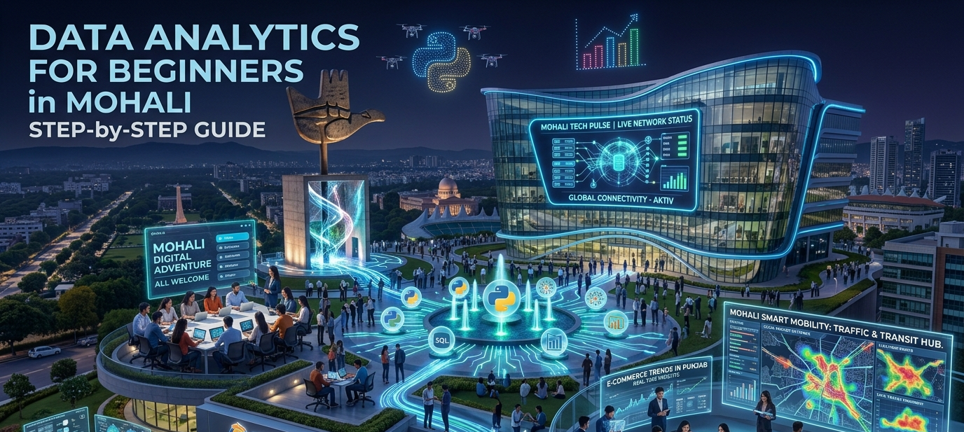 Data Analytics for Beginners in Mohali — Step-by-Step Guide