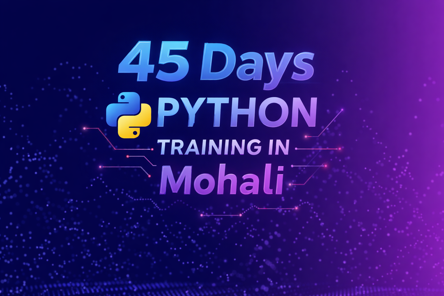 45 Days Python Training in Mohali at Techcadd Mohali