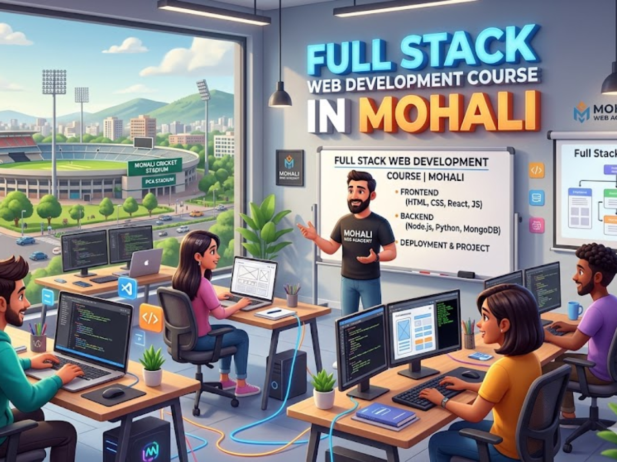 full stack web development course Mohali