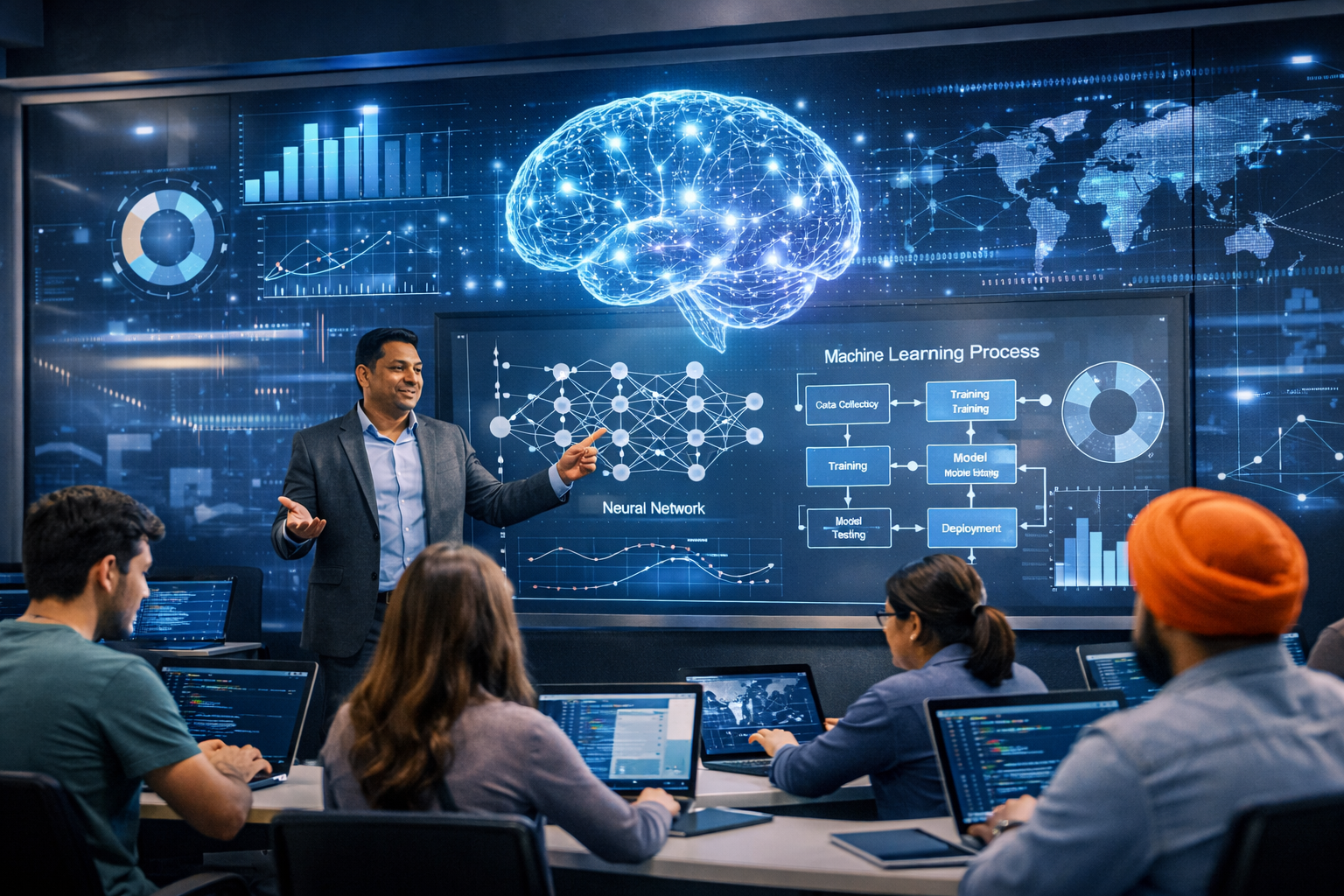 Advanced AI Institute in Mohali | Artificial Intelligence Training at Techcadd Mohali 🚀