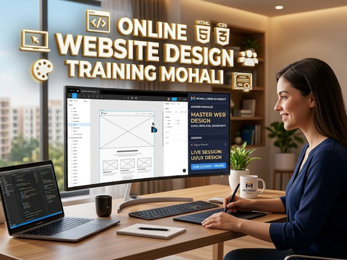 online website design training Mohali