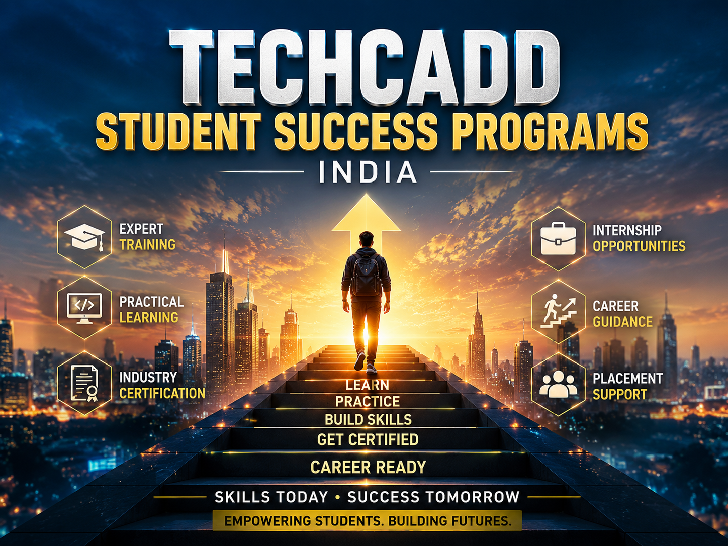 Techcadd student success programs India