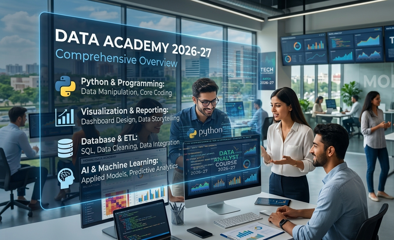 Data Analyst Certification Course in Mohali — 2026–27 Batch