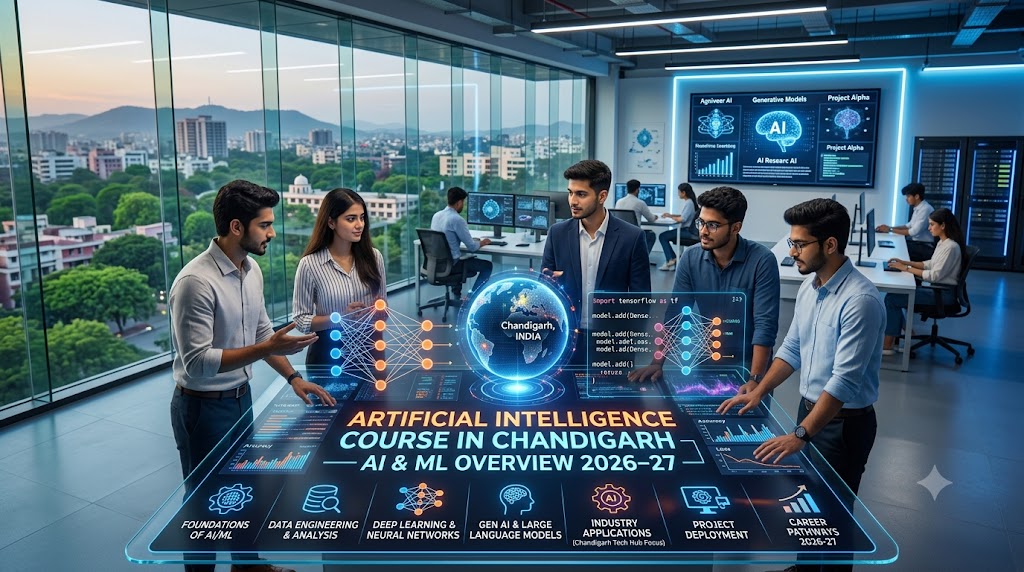 Artificial Intelligence Course in Chandigarh — AI & ML Overview 2026–27